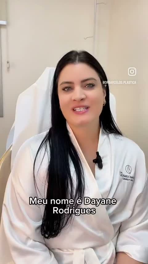 Depoimento em vídeo da paciente Dayane